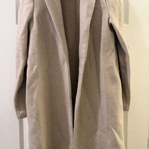 Zara Beige Longline Coat